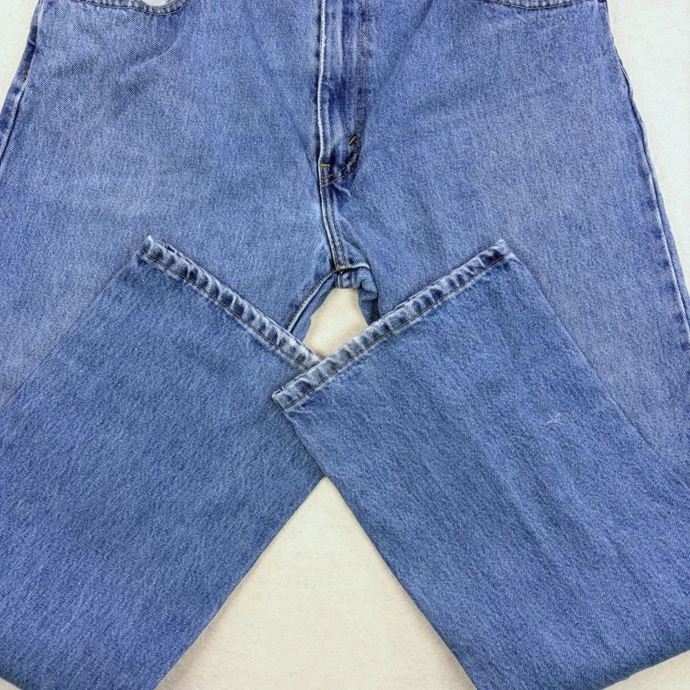 Levis 517 Bootcut Jeans Mens 36x32 Medium Wash Blue Denim 00517-4891 Cotton